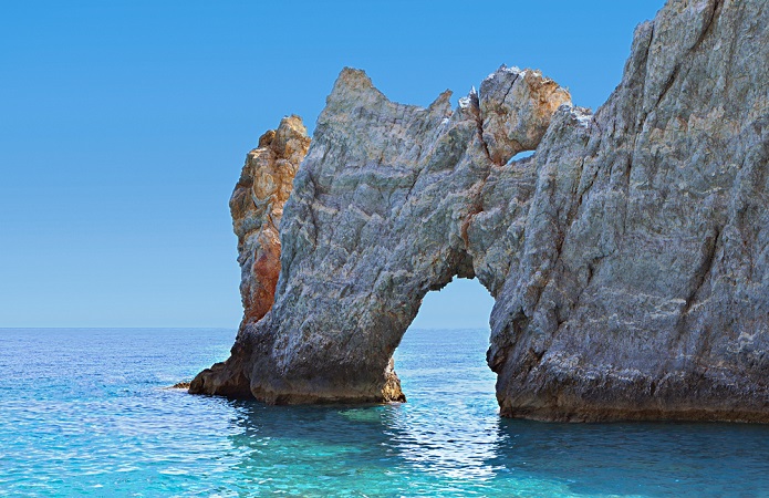 skiathos-rock-Lalaria beach- holey-rock-europe