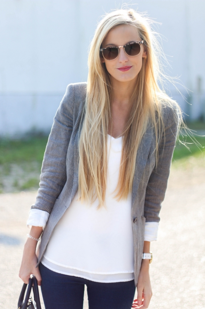 7 Ways to Wear Boyfriend Blazer Chic Choolee