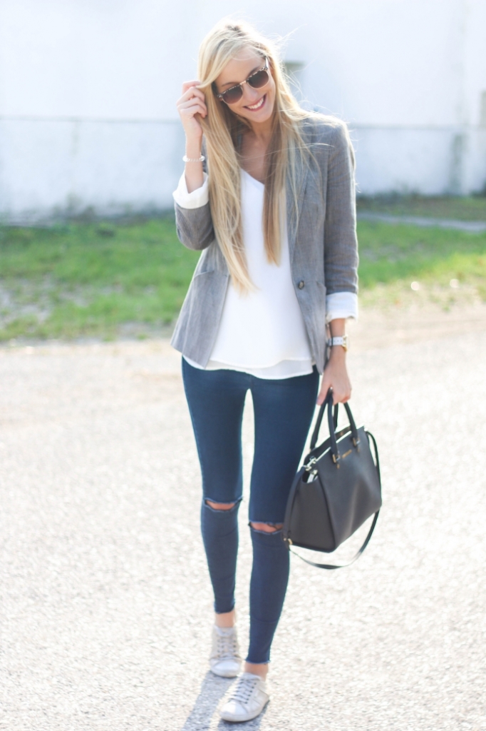 7 Ways to Wear Boyfriend Blazer Chic Choolee