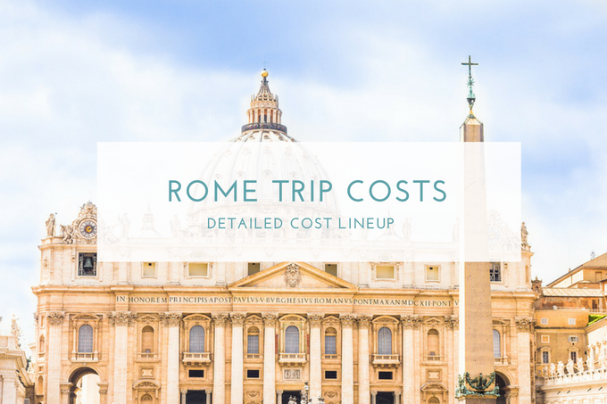 rome trip cost