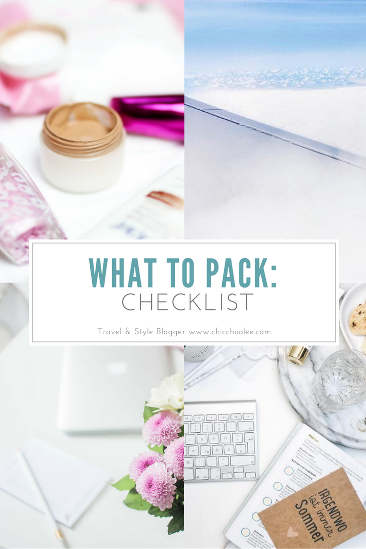 Koffer Packen Checkliste