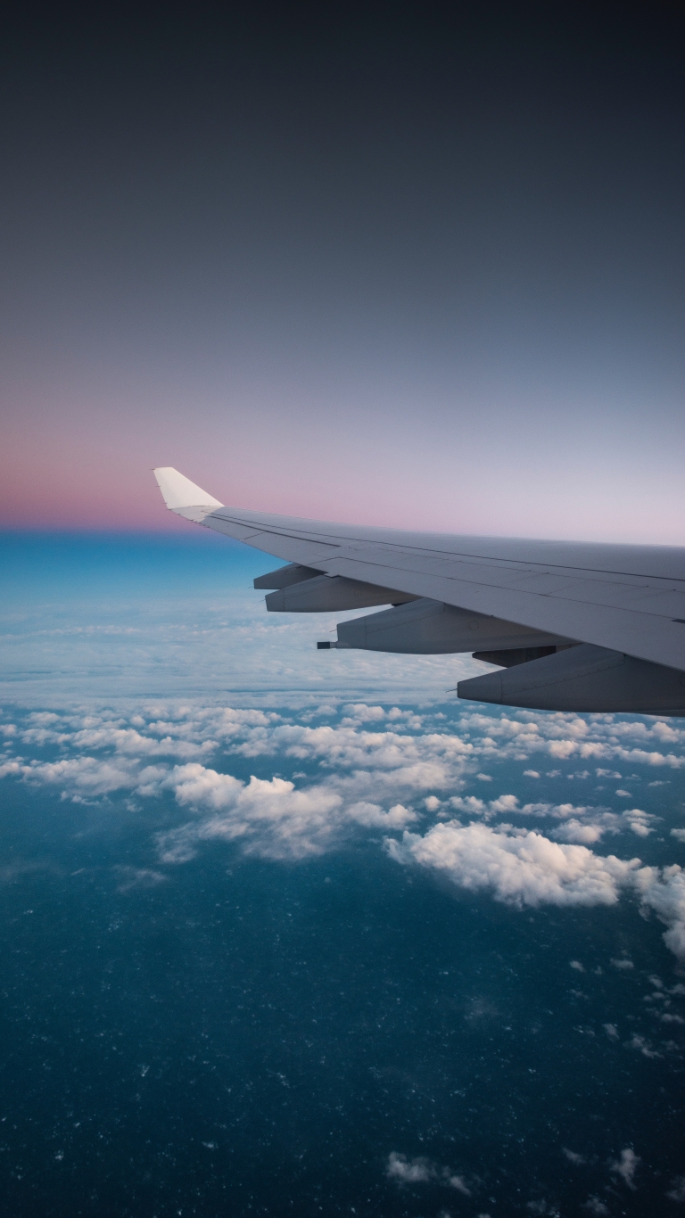 flugzeug fenster bild
